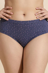 Zivame Medium Rise Full Coverage Hipster Panty (Pack of 3) -  Multicolor — thumbnail 10